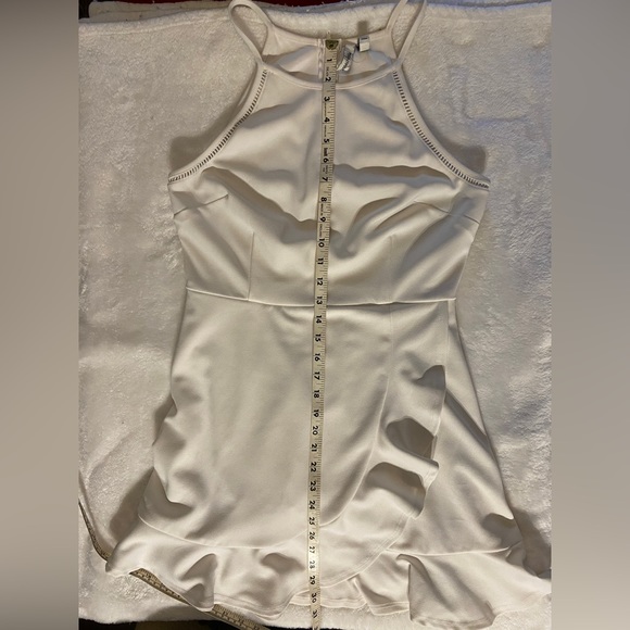 Speechless Juniors Large White Ruffle Skirt Party Dress New Without Tags - Picture 14 of 16